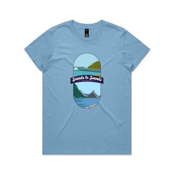 Sounds to Sounds  - AS Colour Womens Maple Tee Thumbnail