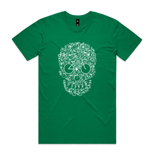 The Cyclist Skull  - AS Colour Mens Staple T shirt Thumbnail