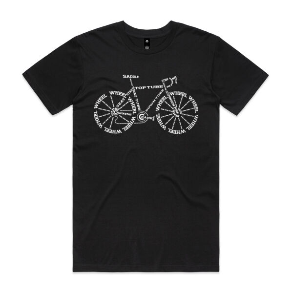 Bicycle Parts  - AS Colour Mens Staple T shirt Thumbnail